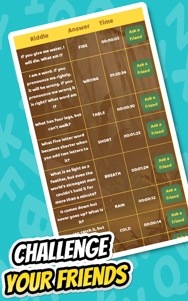 Riddles - Social Fun Game Challenge Friends