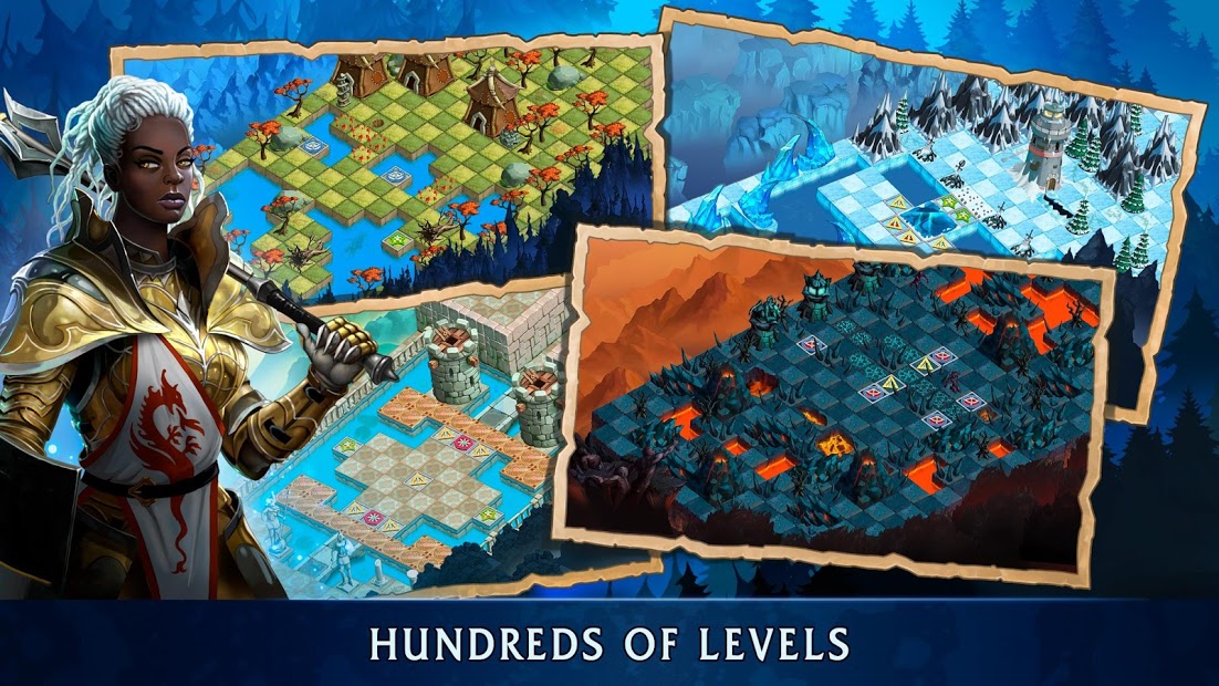 Heroes of War Magic. Turn-based strategy