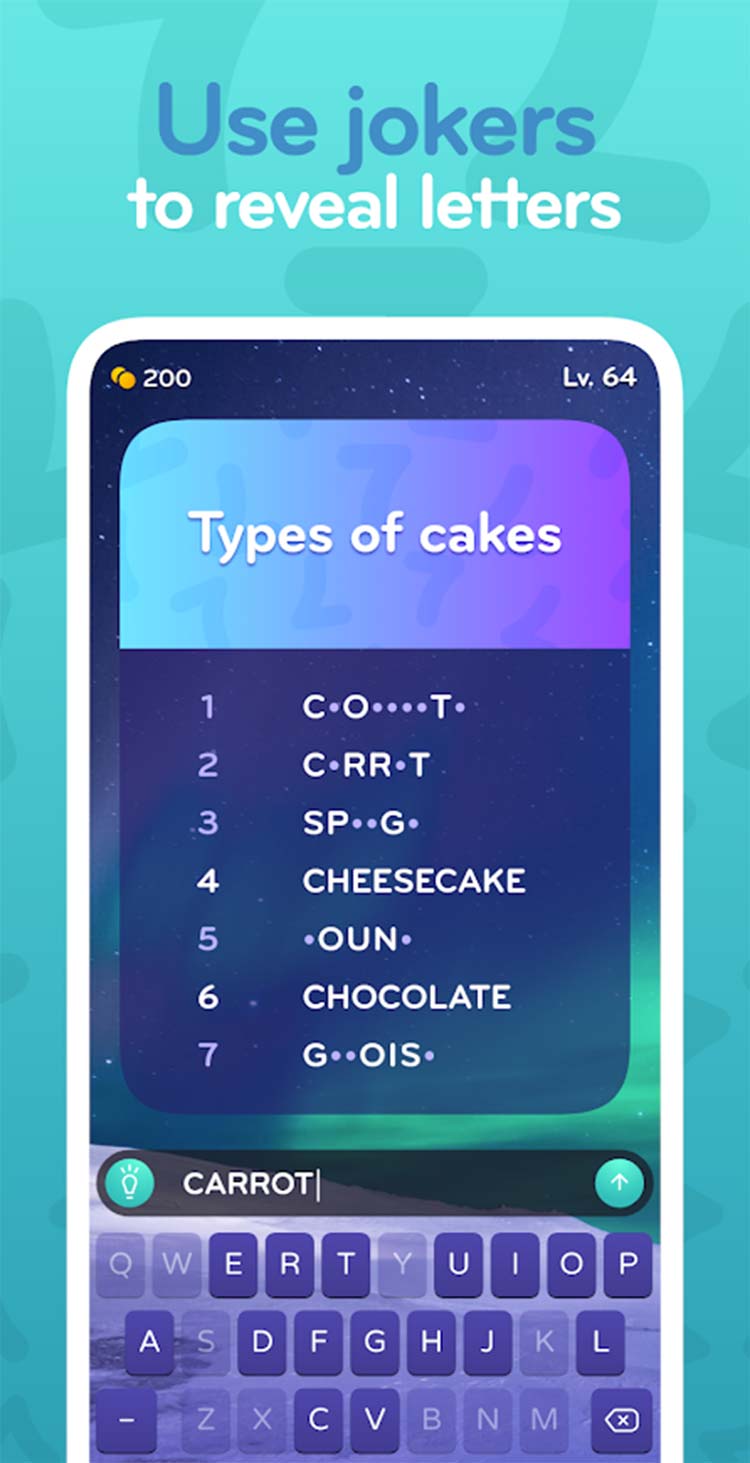 Top 7 - family word game