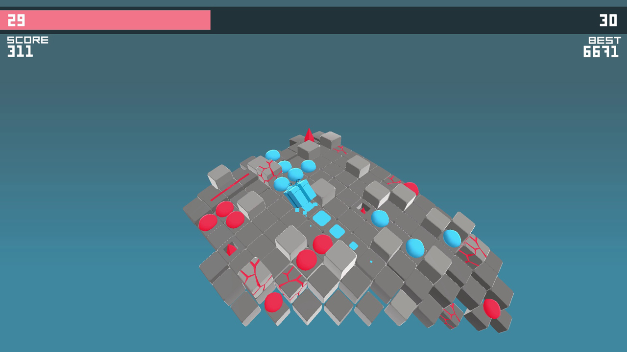 Splashy Cube