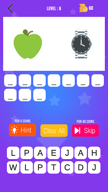 Emoji word puzzle brain quiz