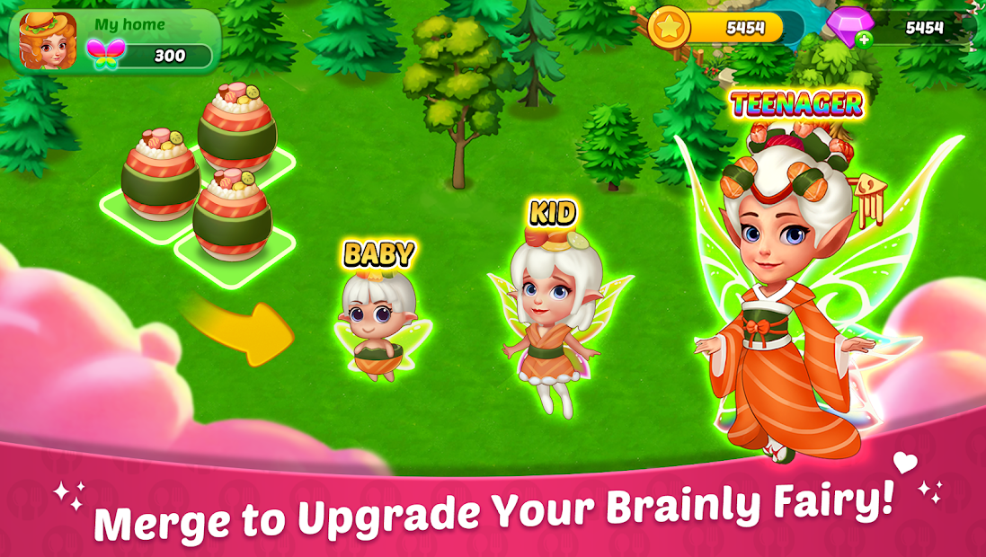 Tastyland- Merge 2048, cooking games, puzzle games