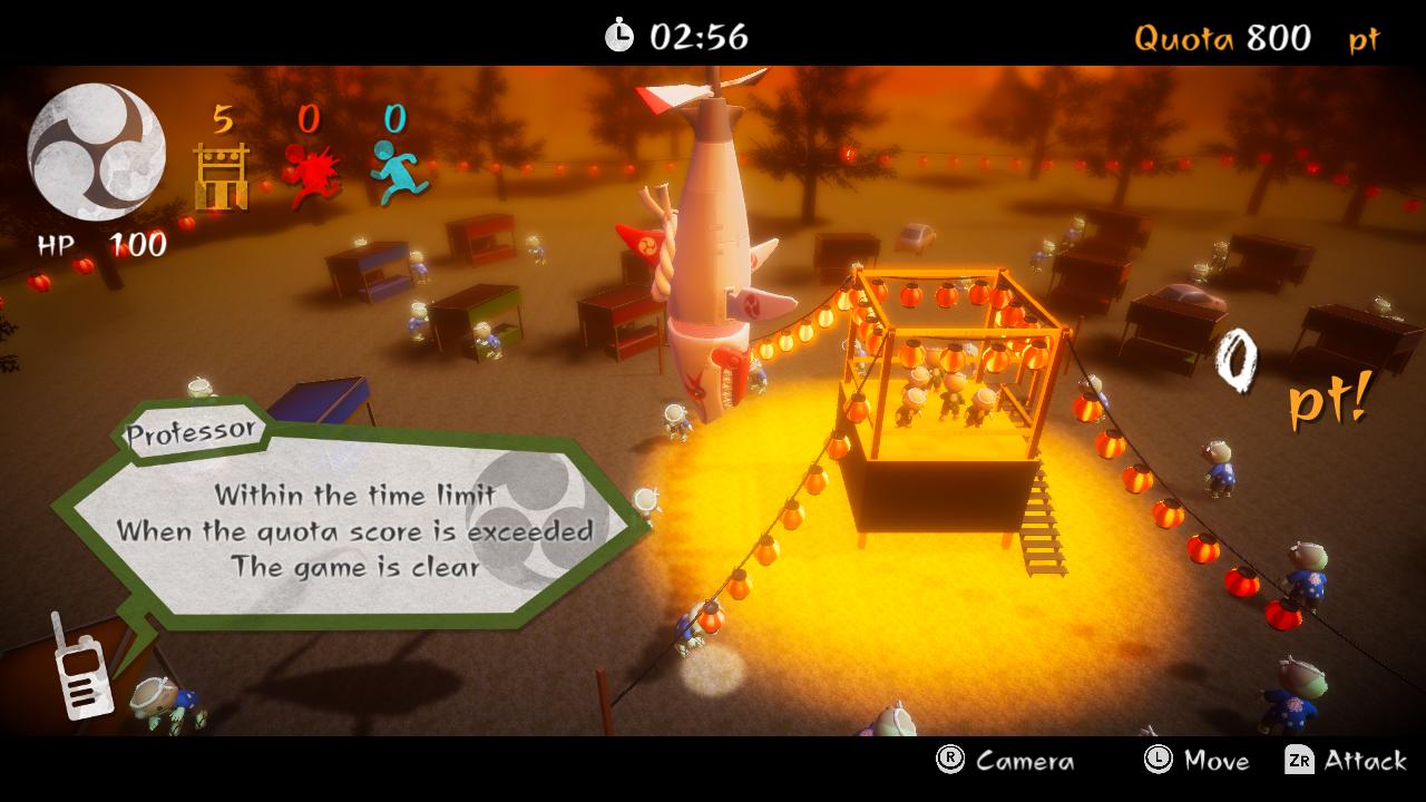 Shark Copter vs. Zombie Dancers