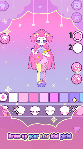 Mimistar: Dress Up Star Pastel Doll avatar maker