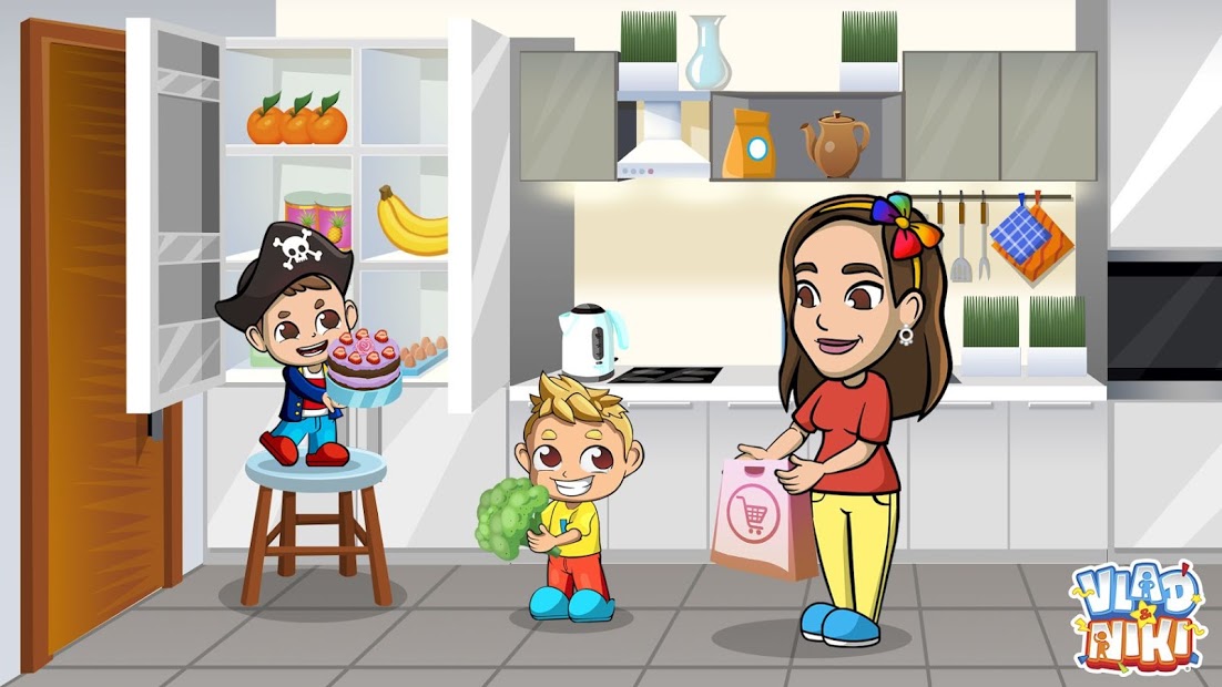 Vlad & Niki Supermarket game for Kids
