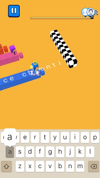 Run Words: Type Race Word Game, Fast Typing Puzzle