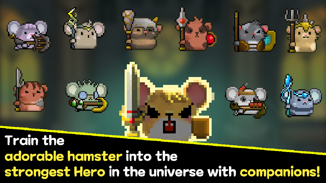 Hamster Hero & The Tower of Magic - Idle RPG