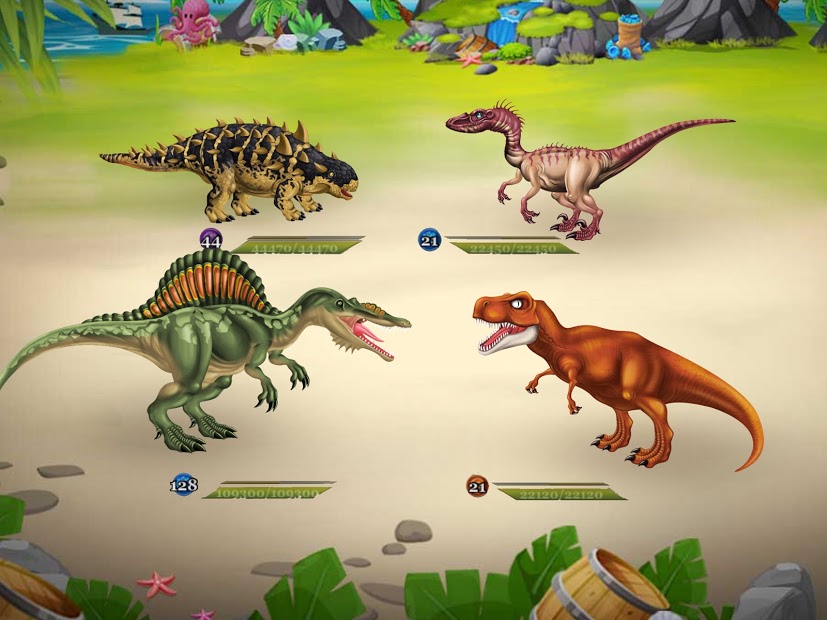 DINO WORLD - Jurassic dinosaur game