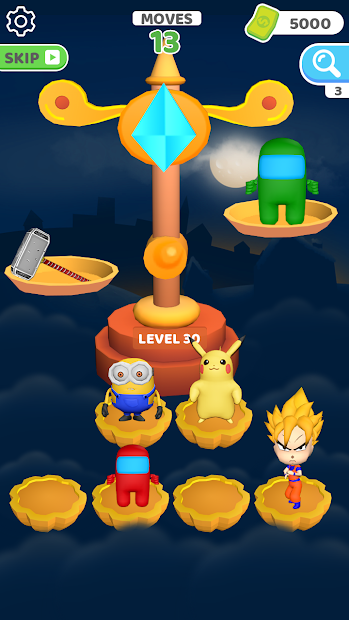 Balance Them - Brain Test