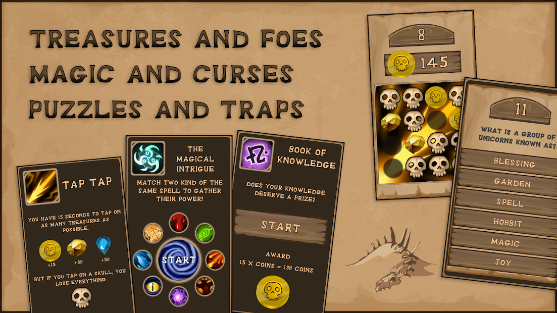 Deeper Down Dungeons