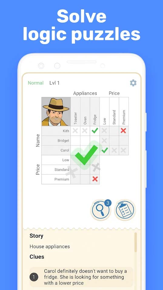 Cross Logic - Puzzle Game