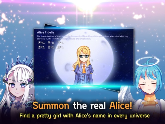 After ALICE - Pretty girl summoning, management