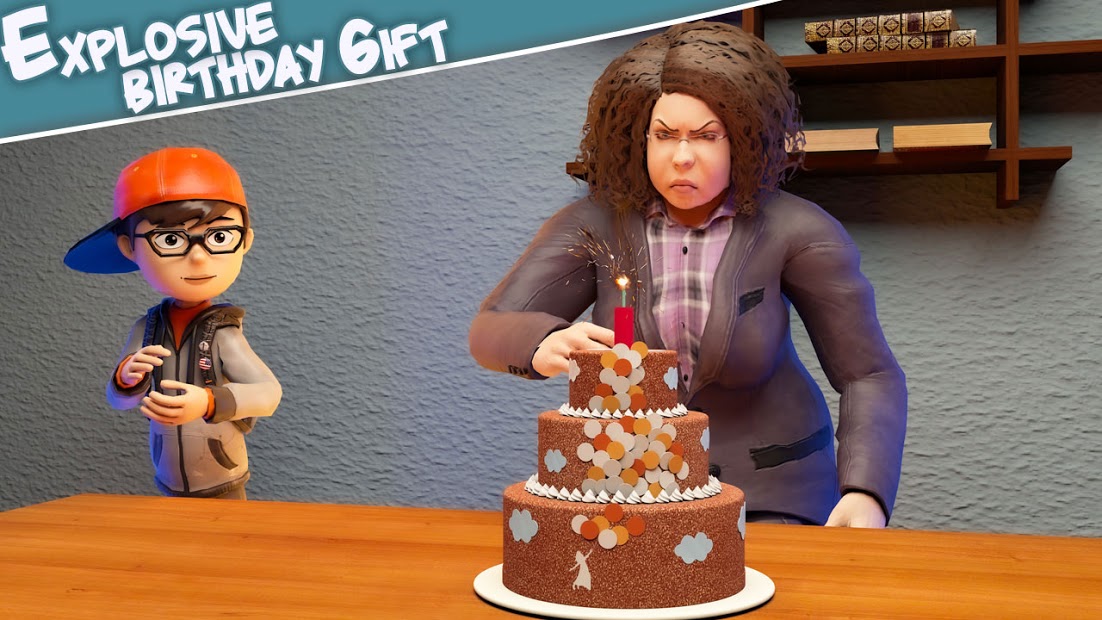 Scare Scary Bad Teacher 3D - Spooky & Scary Games