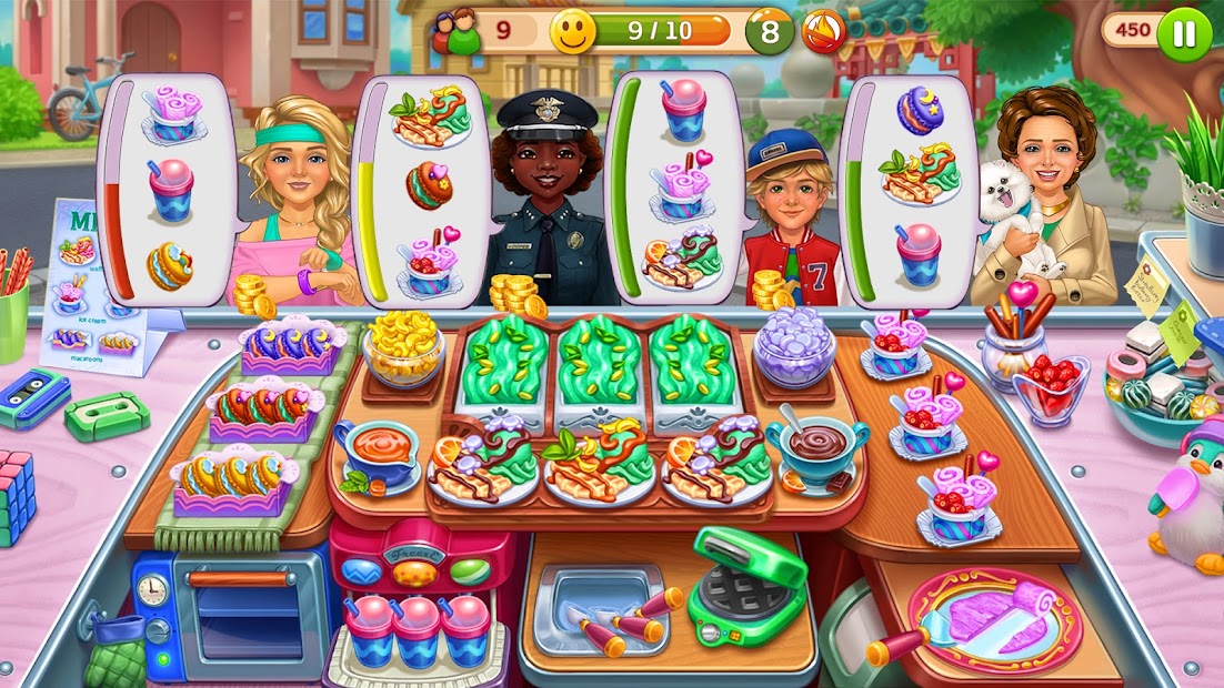 Hell’s Cooking: crazy burger, kitchen fever tycoon