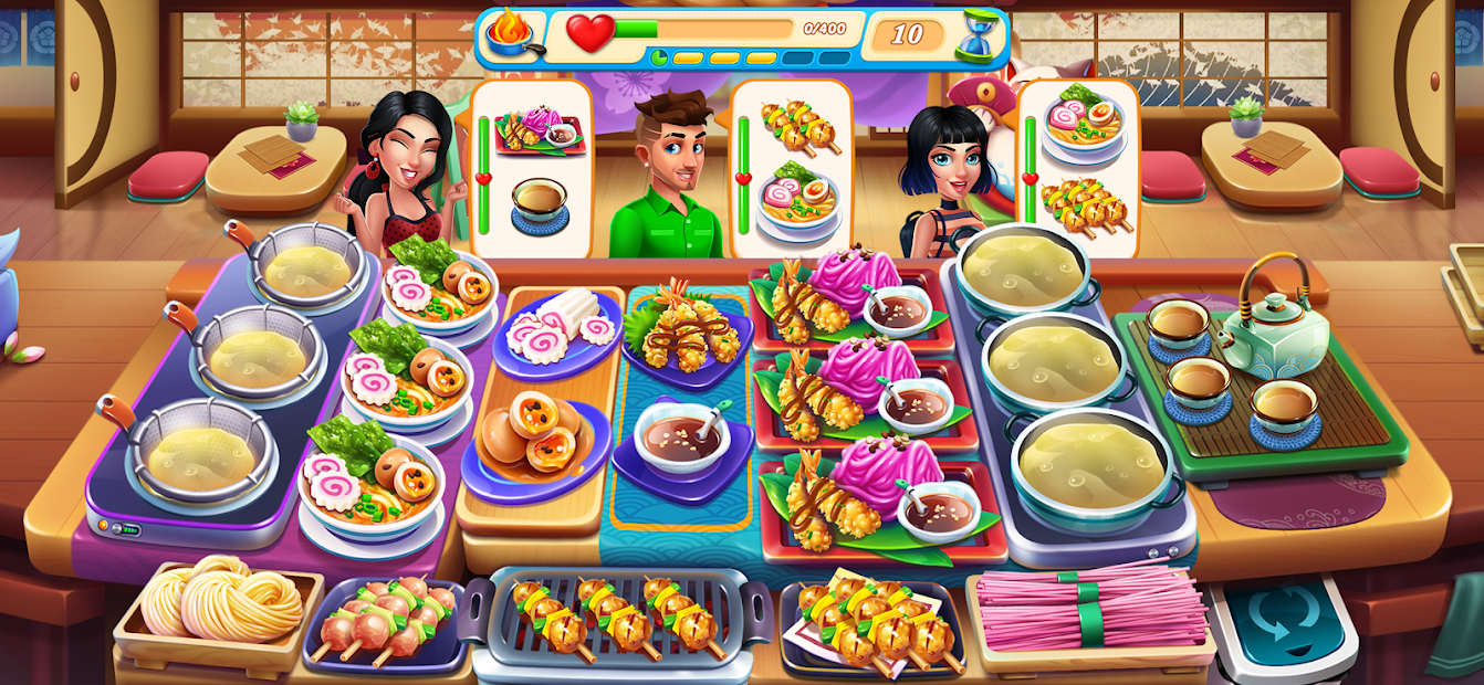 Cooking Kawaii - cooking game madness fever