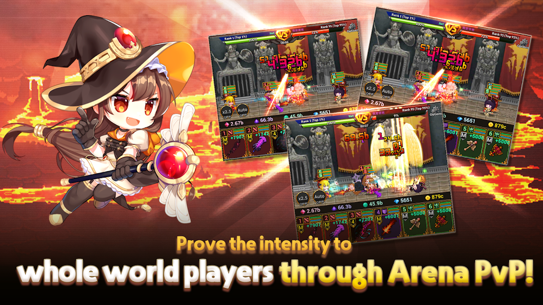 Weapon Heroes : Infinity Forge(Idle RPG)