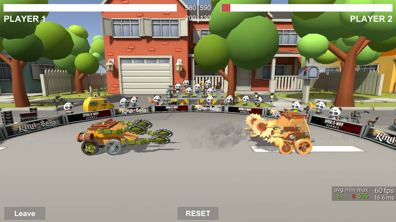 Tank Crash: Battle Bot Stars